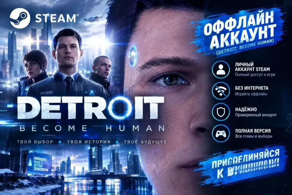 [ STEAM ] | ОБЩИЙ | DETROIT |