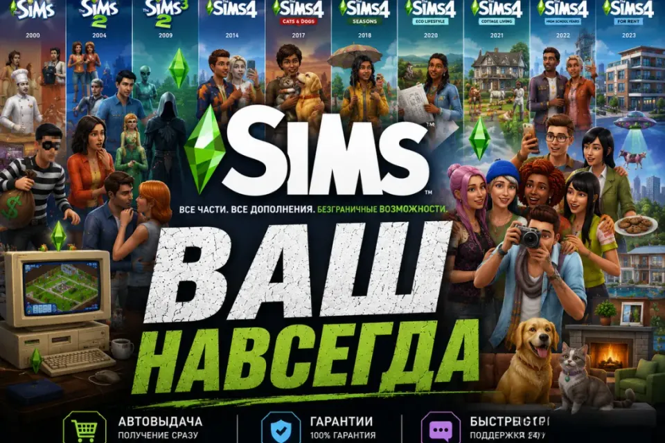 STEAM | SIMS | ВСЕ ЧАСТИ | ВАШ |