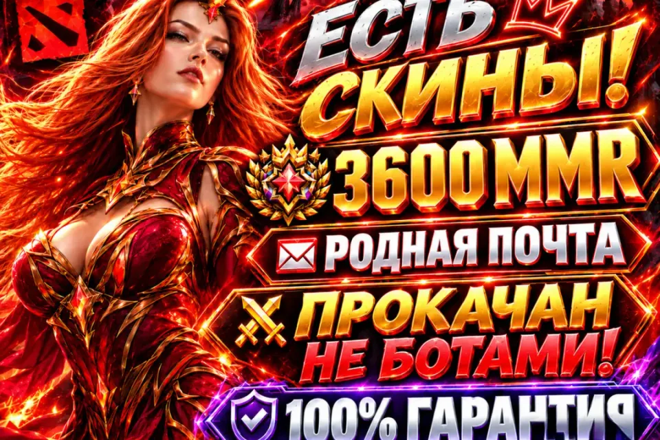 ЛЕГЕНДА | 3600 ММР | ДОТА ПЛЮС | 100% ГАРАНТИЯ | ФУЛЛ ДОСТУП