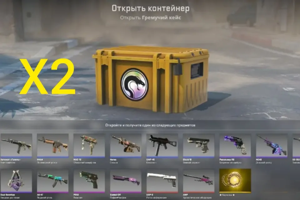 2 ГРЕМУЧИХ КЕЙСА