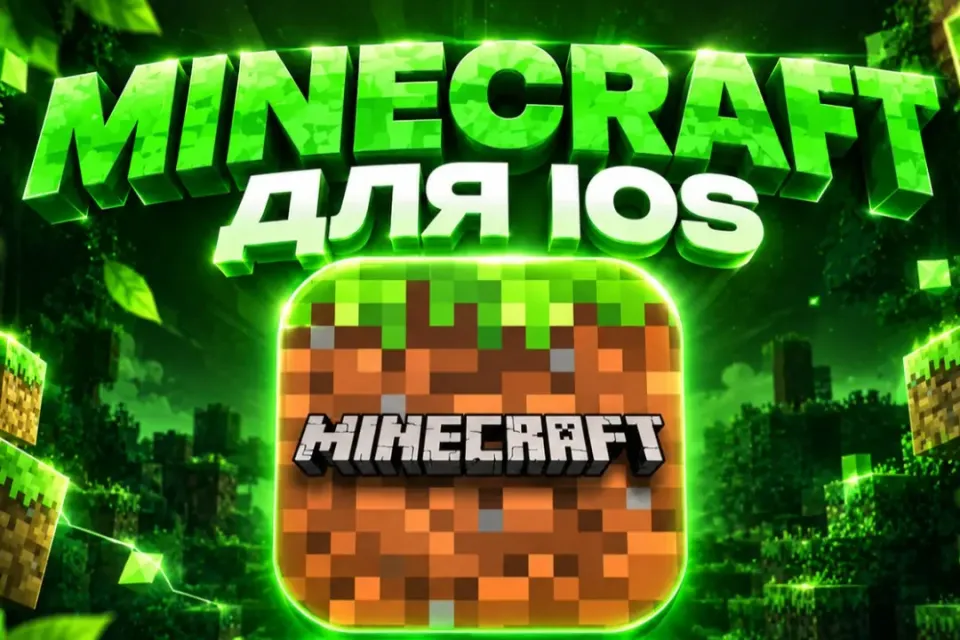🟢 Minecraft — Играйте с друзьями на iPhone и iPad 🎮