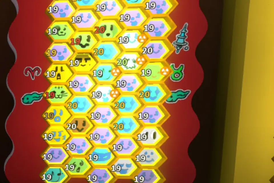 19-20 lvl blue hive current honey 16 t tide popper coco belt
