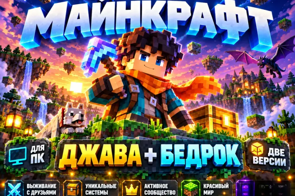 Minecraft Java + Bedrock | Смена ника | Без подписки