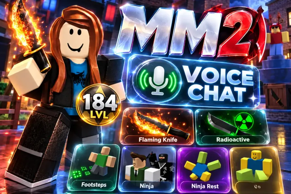 mm2 184 lvl + voice chat