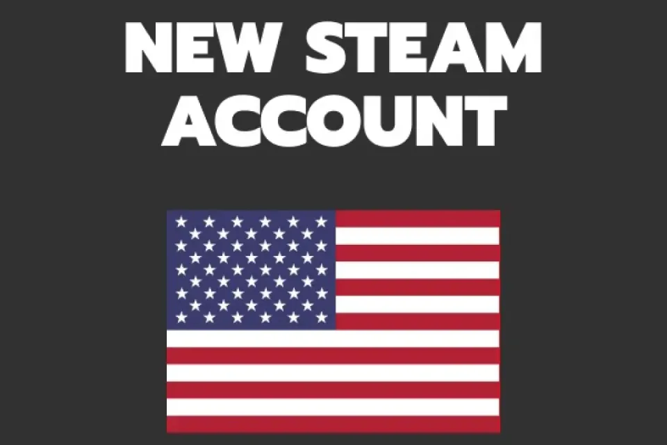 STEAM США новый аккаунт