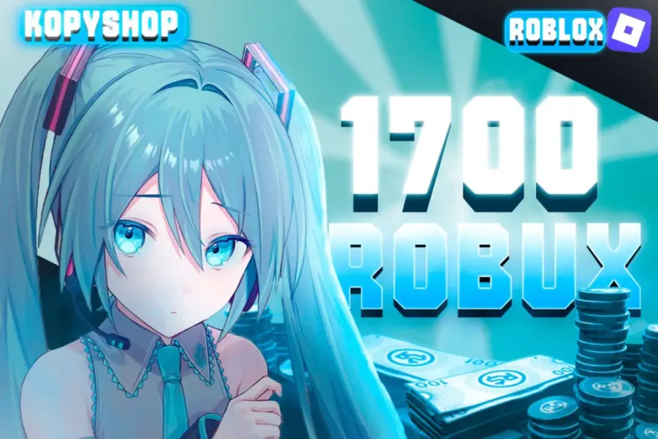 Сразу же ❗️ | 1700 Робуксов 👑 | Быстро и Надёжно✅.