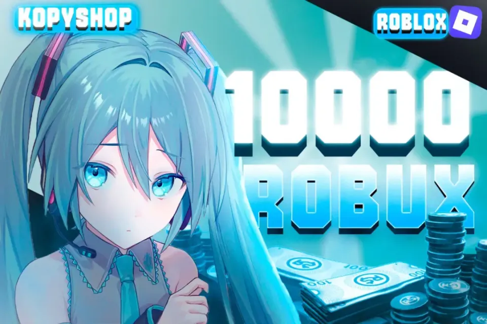 Сразу же ❗️ | 10.000 Робуксов 👑 | Быстро и Надёжно✅.